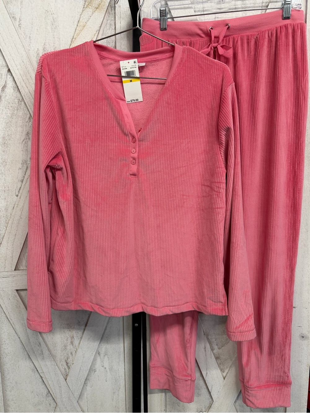 Soft & Warm Pajama Set - Pink